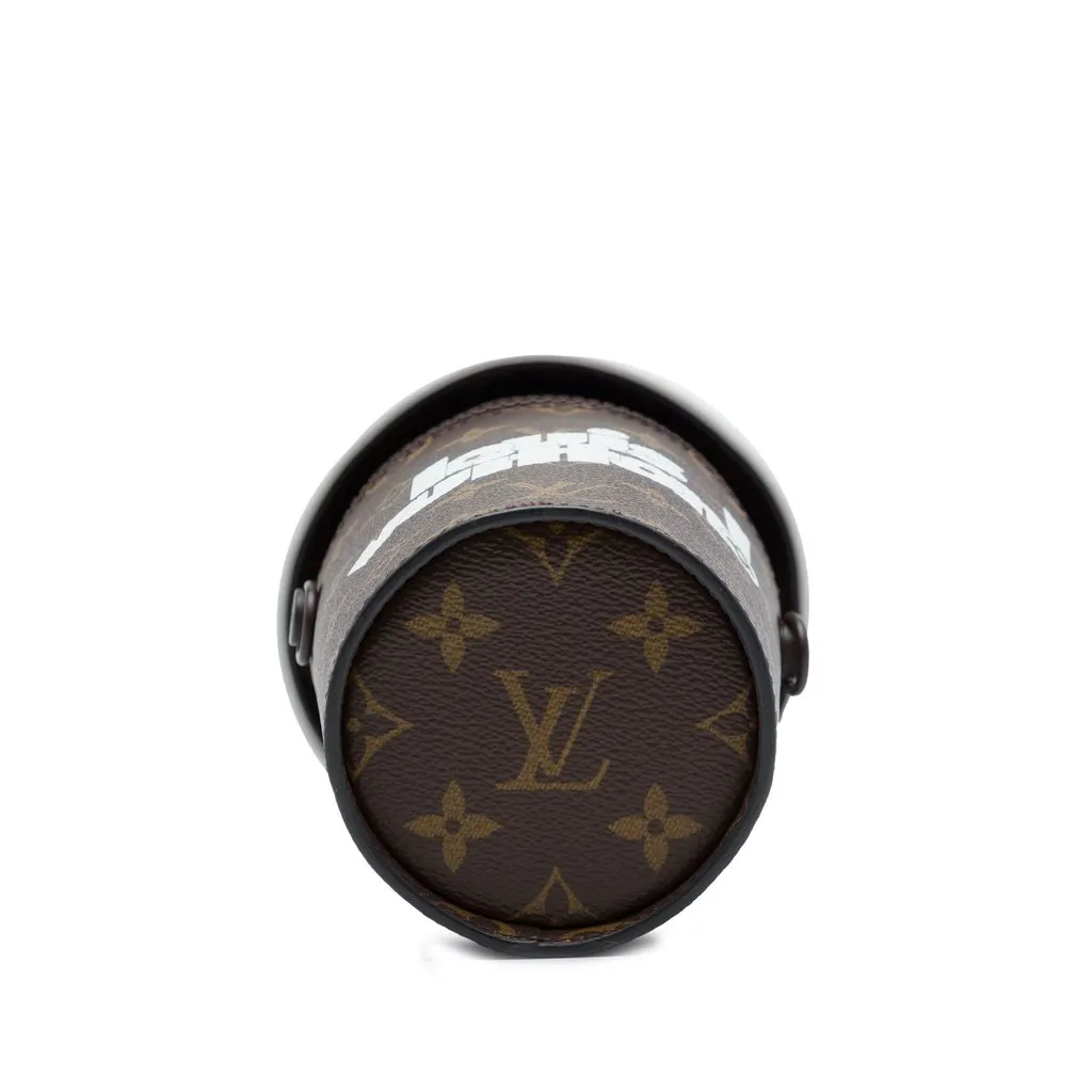 Louis Vuitton Monogram Coffee Cup Pouch Brown Very good - Inside View