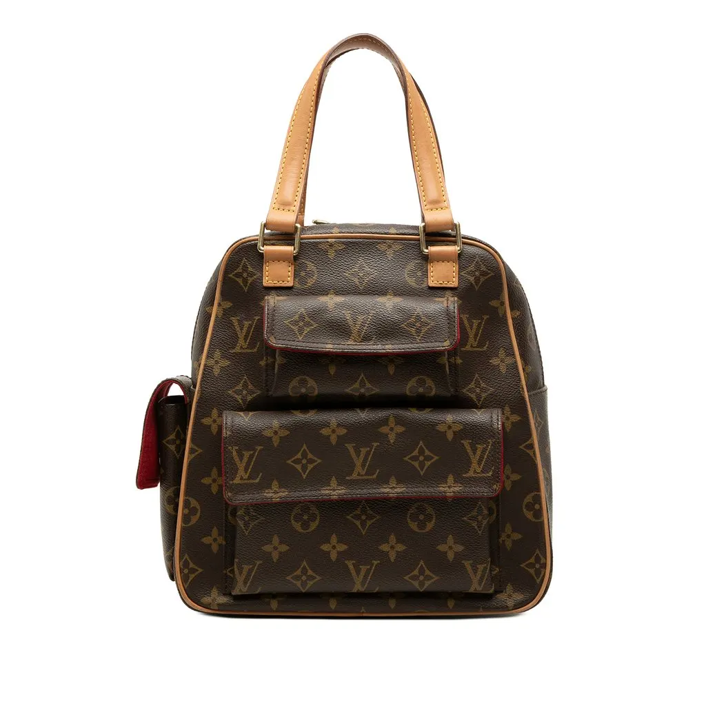 Louis Vuitton Monogram Excentri Cite Brown Canvas Very good - Front View