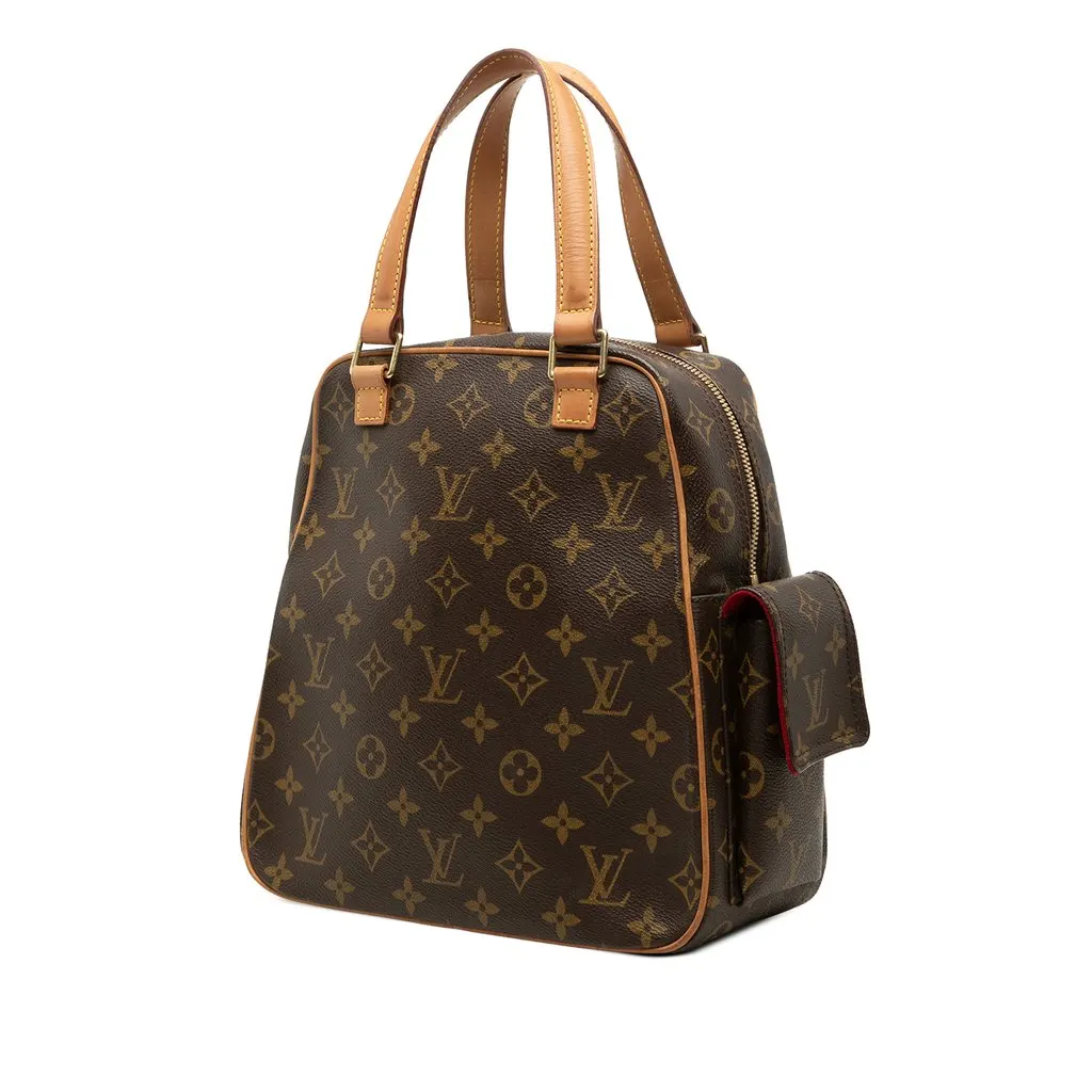 Louis Vuitton Monogram Excentri Cite Brown Canvas Very good - Back View