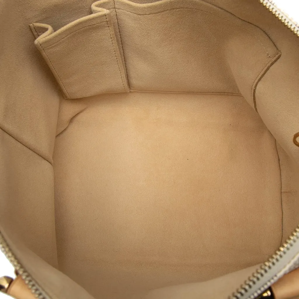Louis Vuitton Damier Azur Saleya PM White Very good - Model View