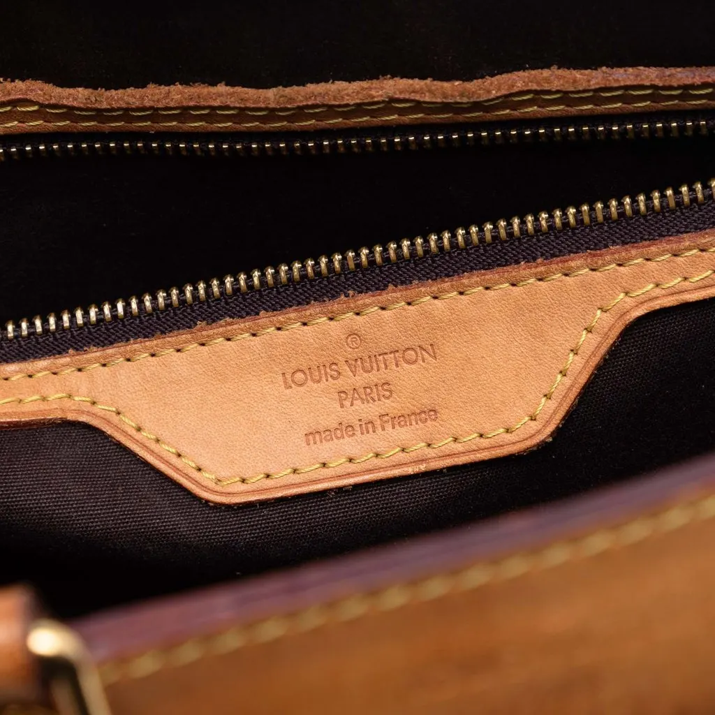 Louis Vuitton Monogram Vernis Brea MM Purple Leather Very good - Box View