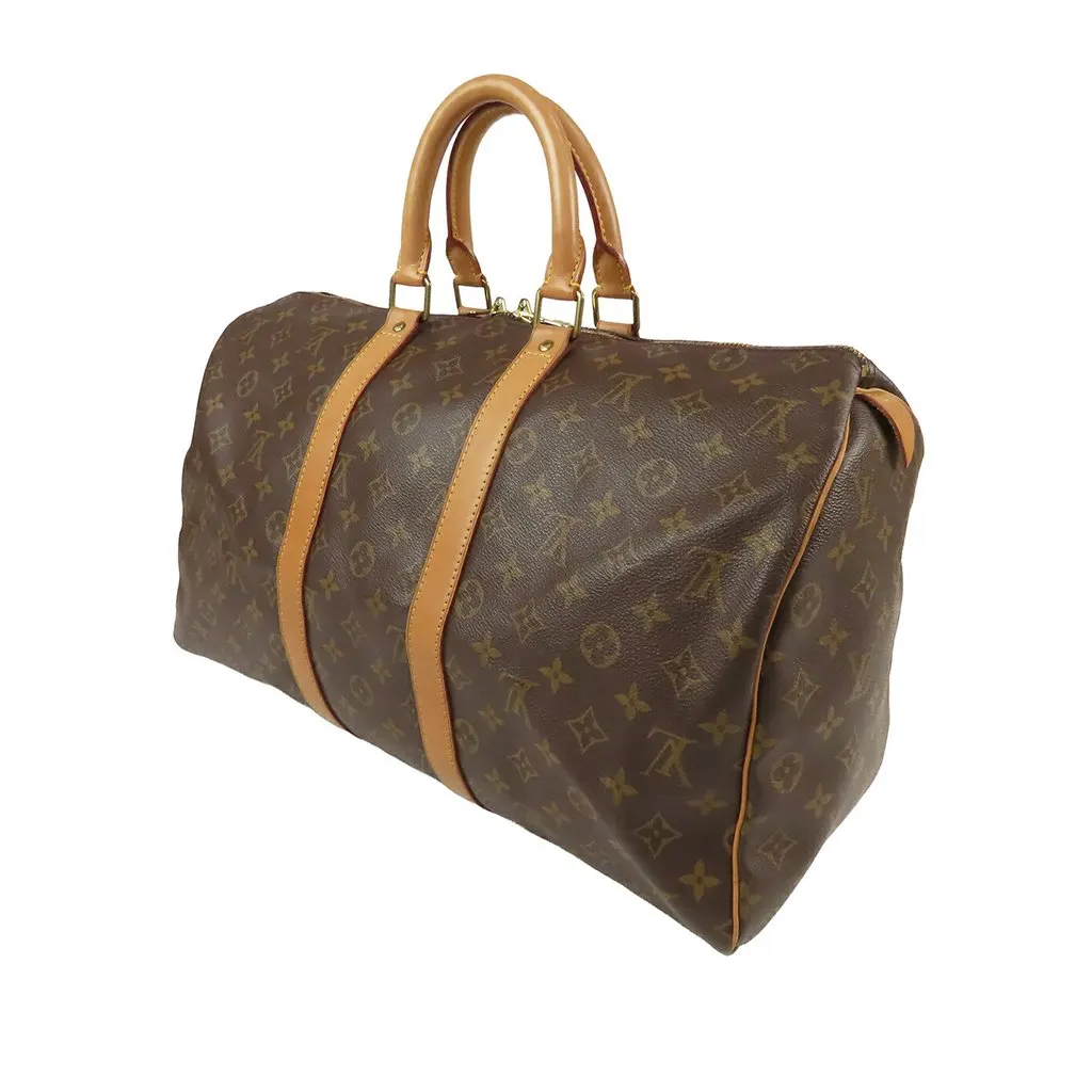 Louis Vuitton Monogram Keepall 45 Brown Very good - Back View