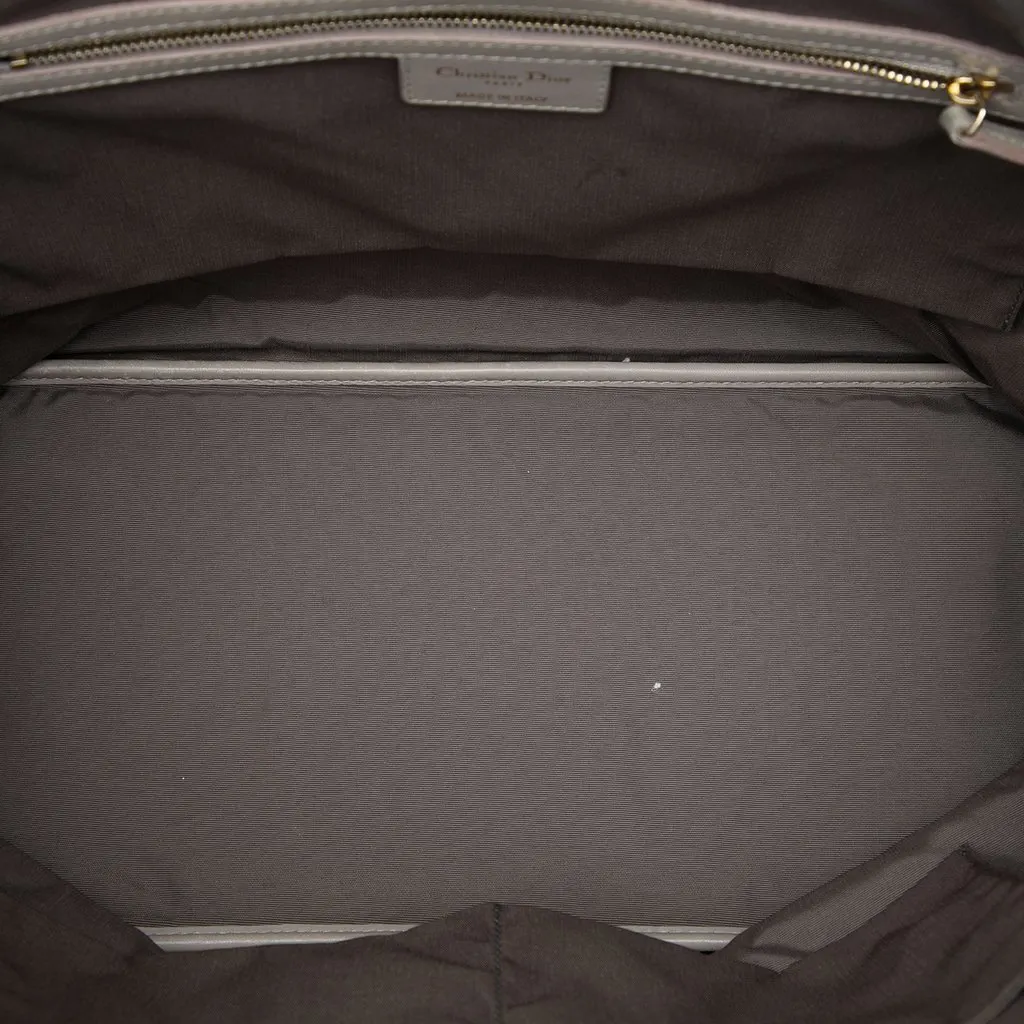 Dior Large Coated Canvas Cannage Panarea Tote MultiColor Very good - Model View