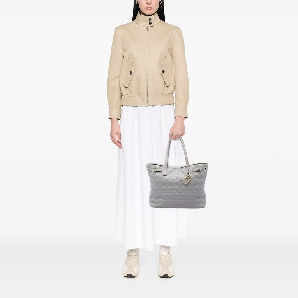 Dior Large Coated Canvas Cannage Panarea Tote MultiColor Very good - Box View
