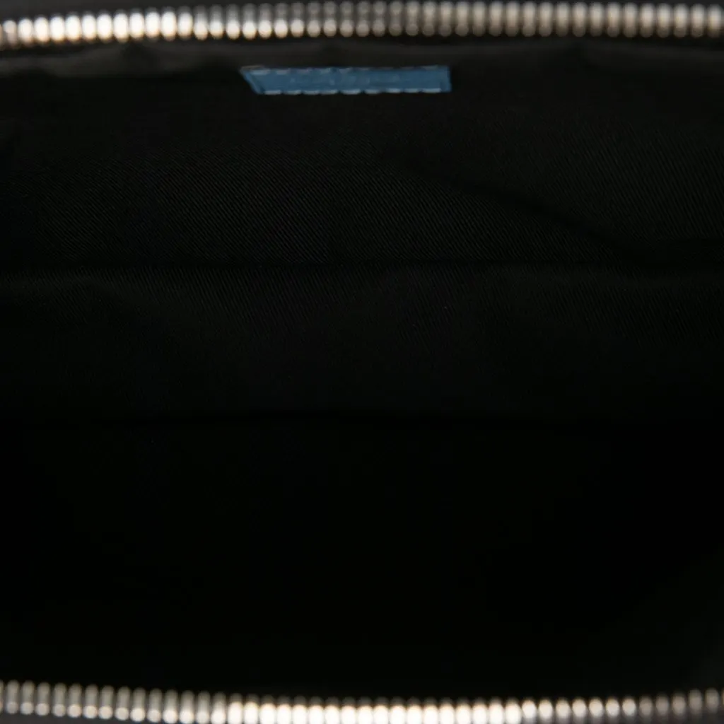 Louis Vuitton Monogram Taigarama Outdoor Messenger Blue Leather Good - Model View