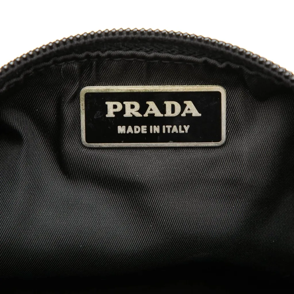 Prada Tessuto Multi Pocket Belt Bag Black Polyamide Good - Box View