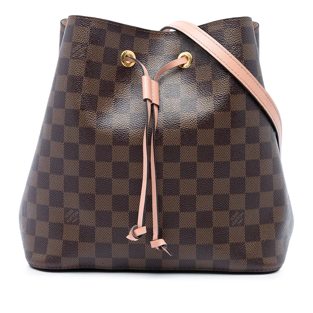 Louis Vuitton Damier Ebene NeoNoe MM Brown Canvas Very good - Front View