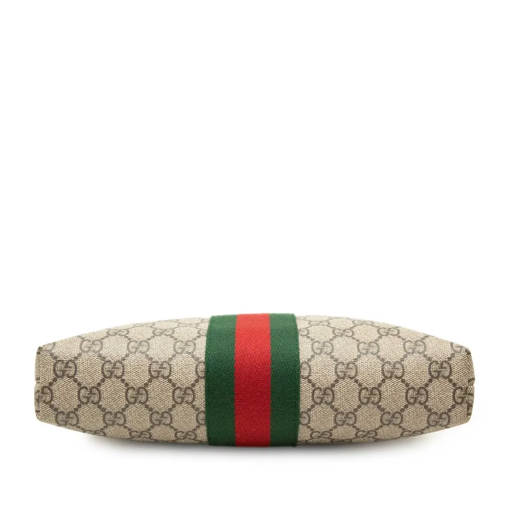Gucci GG Supreme Web Crossbody Beige Very good - Inside View