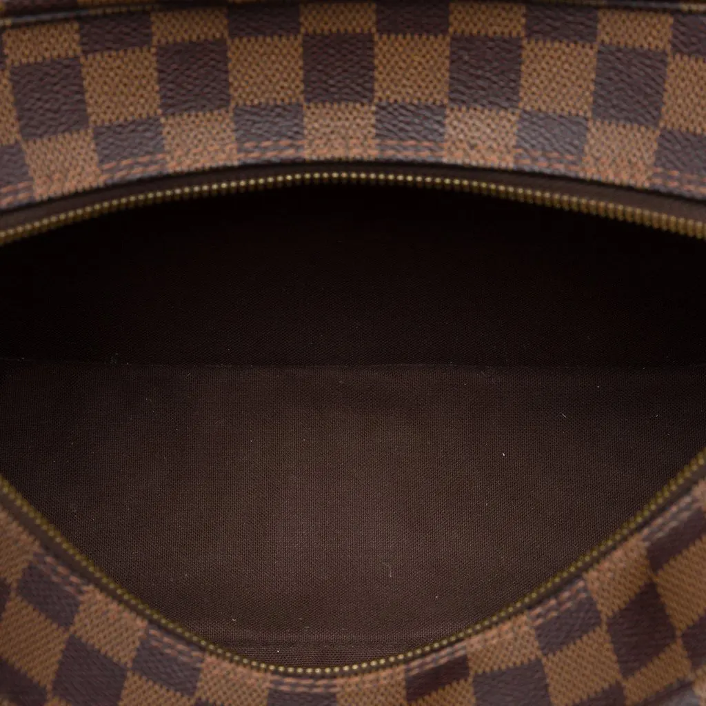 Louis Vuitton Damier Ebene Naviglio Brown Canvas Very good - Model View