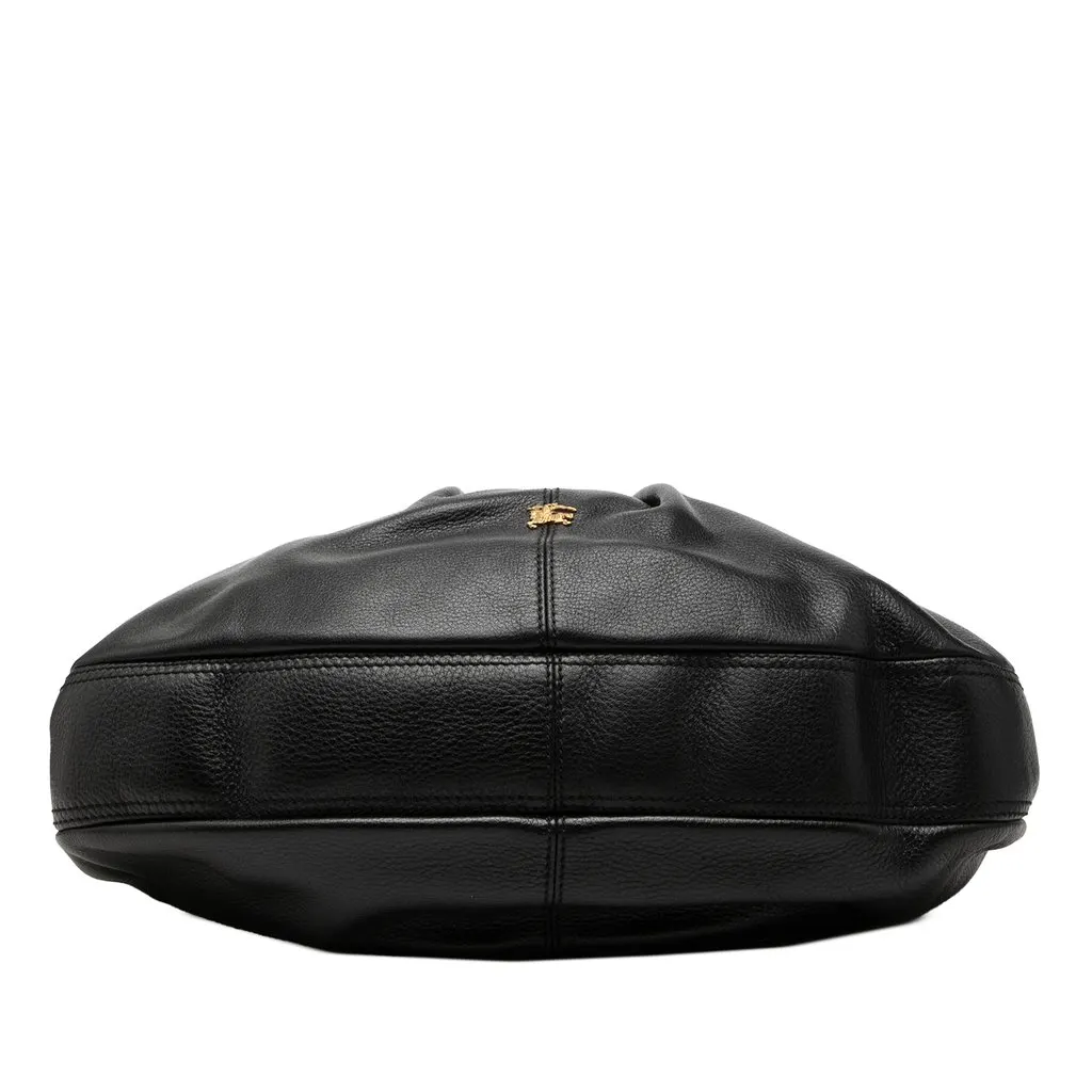 Burberry Large Leather Malika Hobo Black Leather Very good - Inside View