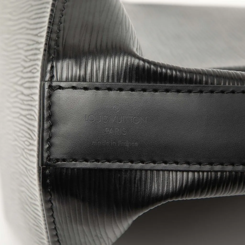 Louis Vuitton Epi Sac D Epaule PM Black Leather Good - Box View