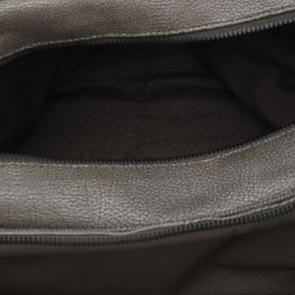 Bottega Veneta Grained Calfskin Intrecciato Business Bag MultiColor Leather Very good - Model View