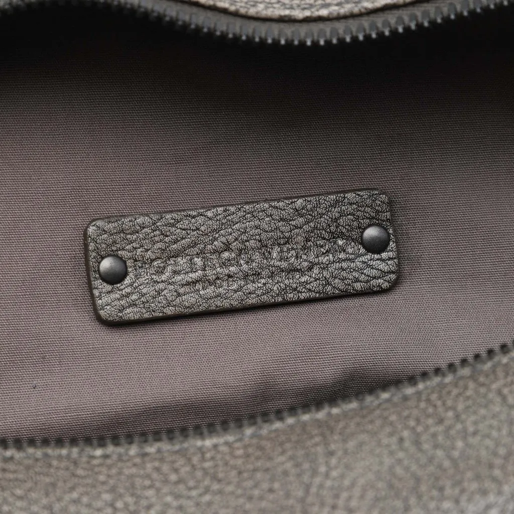 Bottega Veneta Grained Calfskin Intrecciato Business Bag MultiColor Leather Very good - Box View
