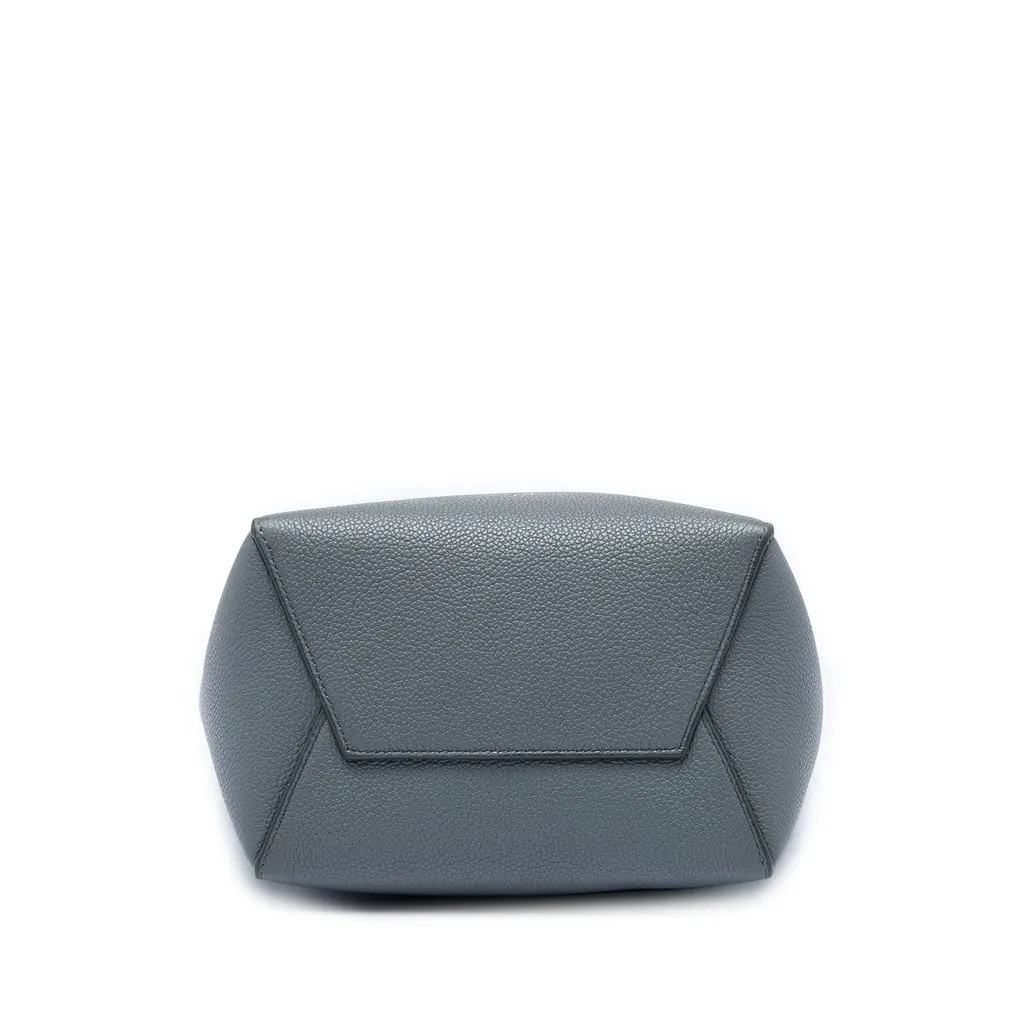 Celine Small Soft Grained Calfskin Seau Sangle Bucket Bag MultiColor Leather Good - Inside View