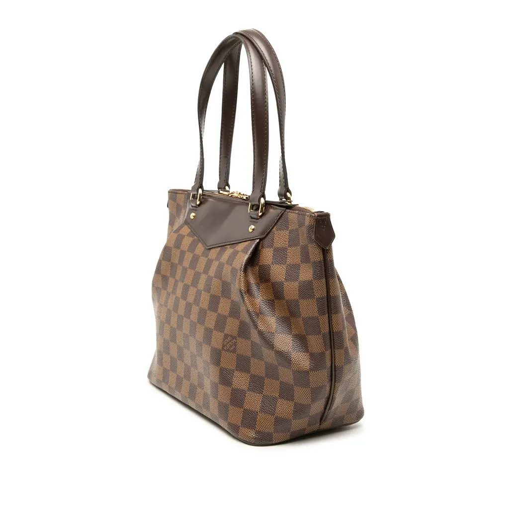 Louis Vuitton Damier Ebene Westminster PM Brown Canvas Very good - Back View