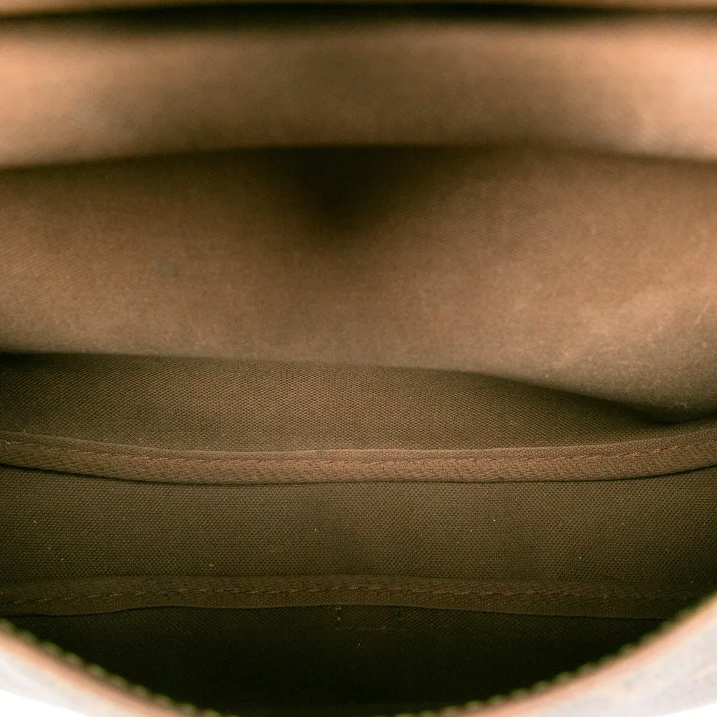 Louis Vuitton Monogram Saumur 30 Brown Canvas Good - Model View