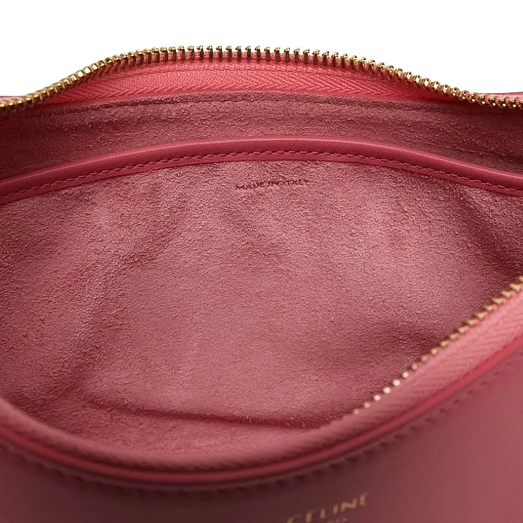 Celine Leather Ava Shoulder Bag Pink Leather Very good - Box View