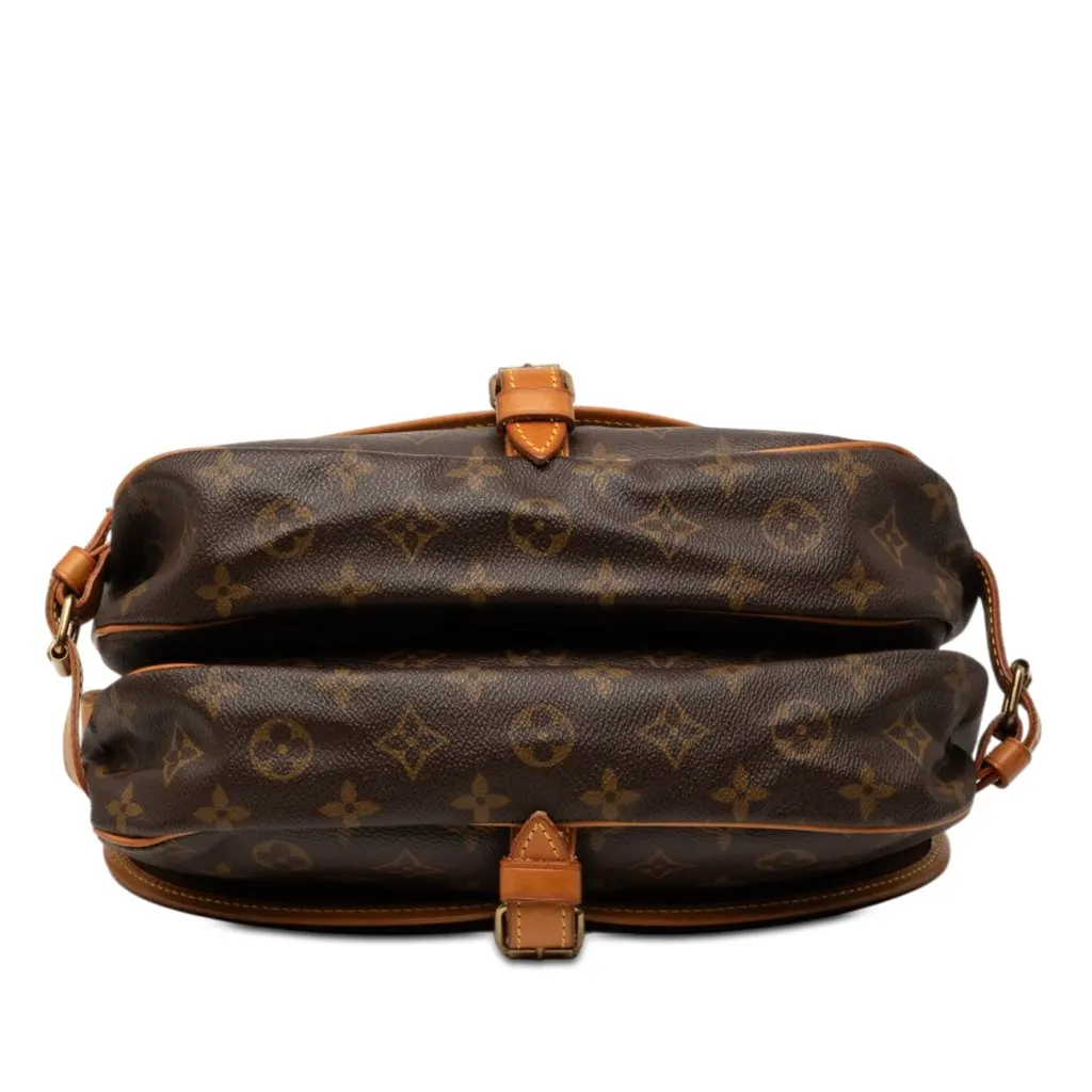 Louis Vuitton Monogram Saumur 25 Brown Very good - Inside View