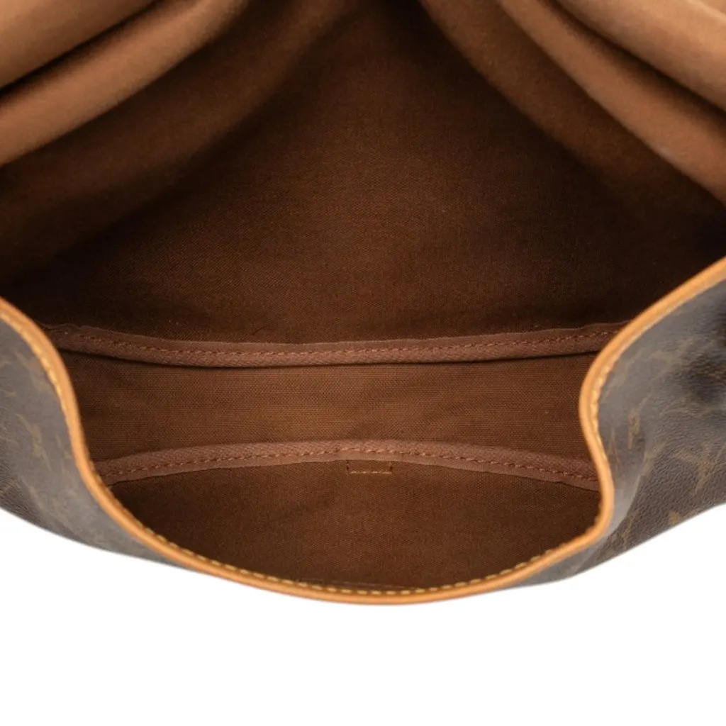 Louis Vuitton Monogram Saumur 25 Brown Very good - Model View