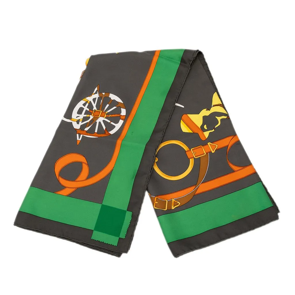 Hermès Tout en Carre Silk Scarf 90