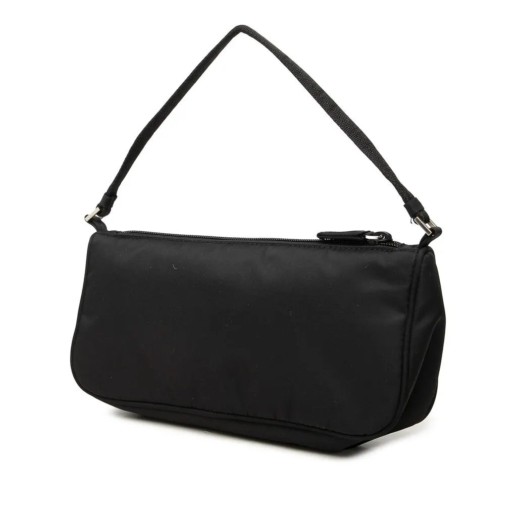 Prada Tessuto Pochette Black Polyamide Very good - Back View