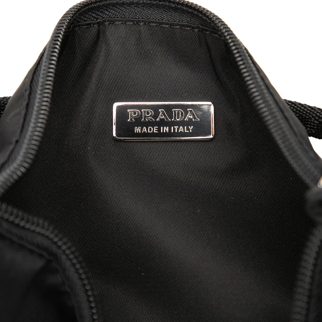 Prada Tessuto Pochette Black Polyamide Very good - Box View