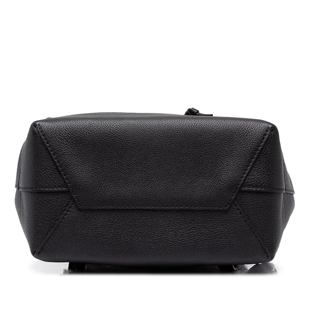 Louis Vuitton Taurillon Lockme Backpack Black Leather Good - Inside View