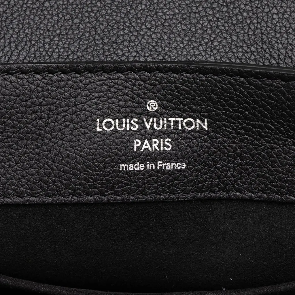 Louis Vuitton Taurillon Lockme Backpack Black Leather Good - Box View