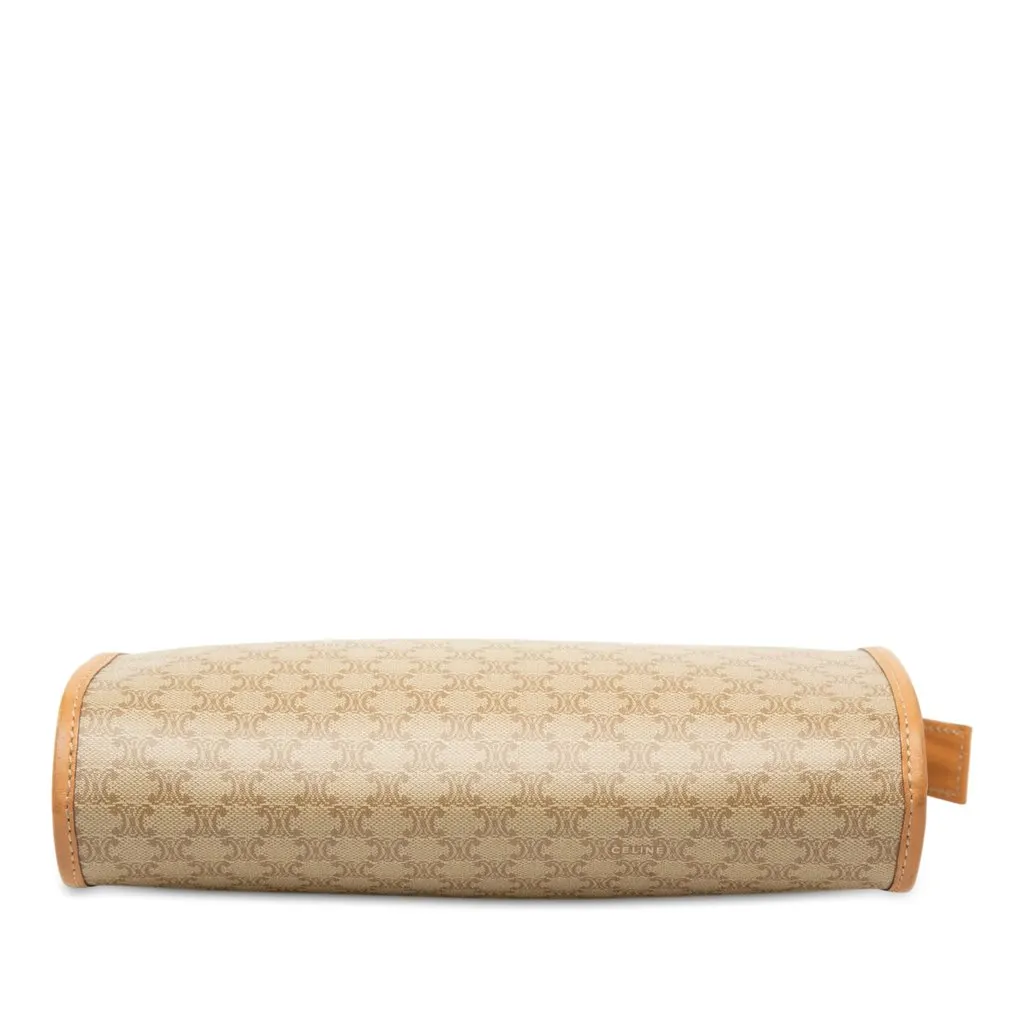 Celine Macadam Coated Canvas Clutch Beige Canvas Very good - Inside View