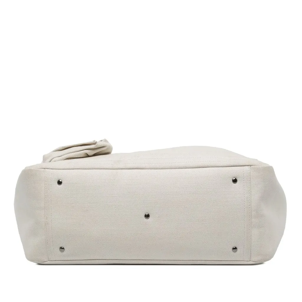 Valentino Large Garavani Atelier 09 Rose Blossom Edition White Canvas Very good - Inside View