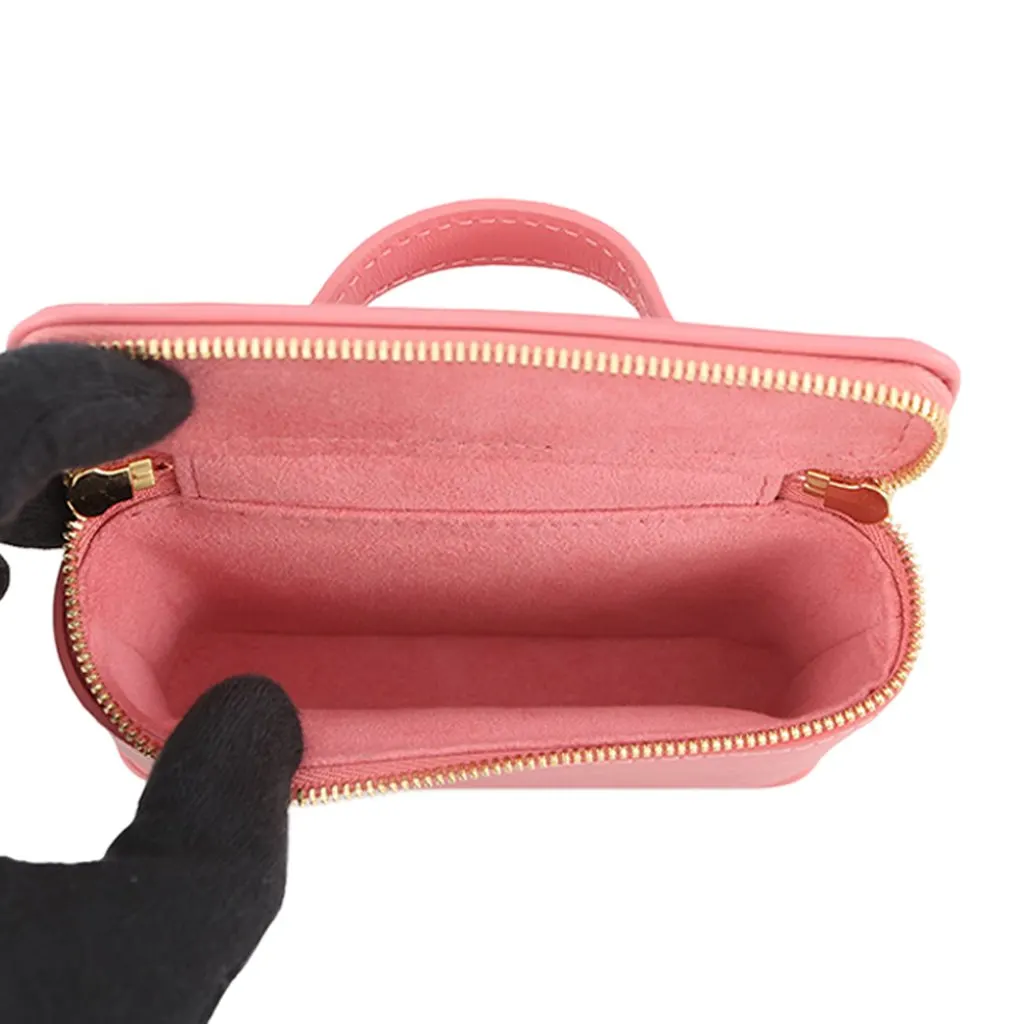 Louis Vuitton Epi Nice Beauty Vanity Bag Pink Leather Very good - Model View