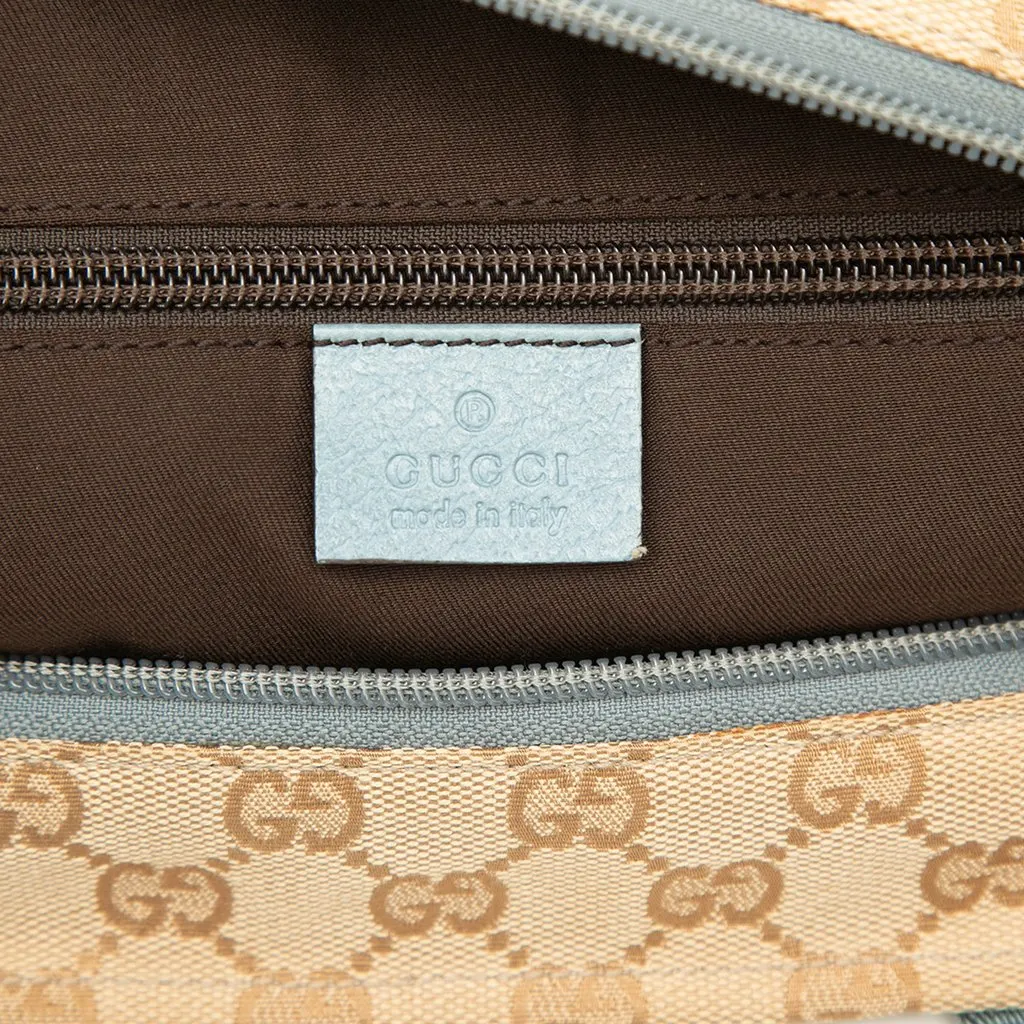 Gucci GG Canvas Web Tote Beige Canvas Very good - Box View
