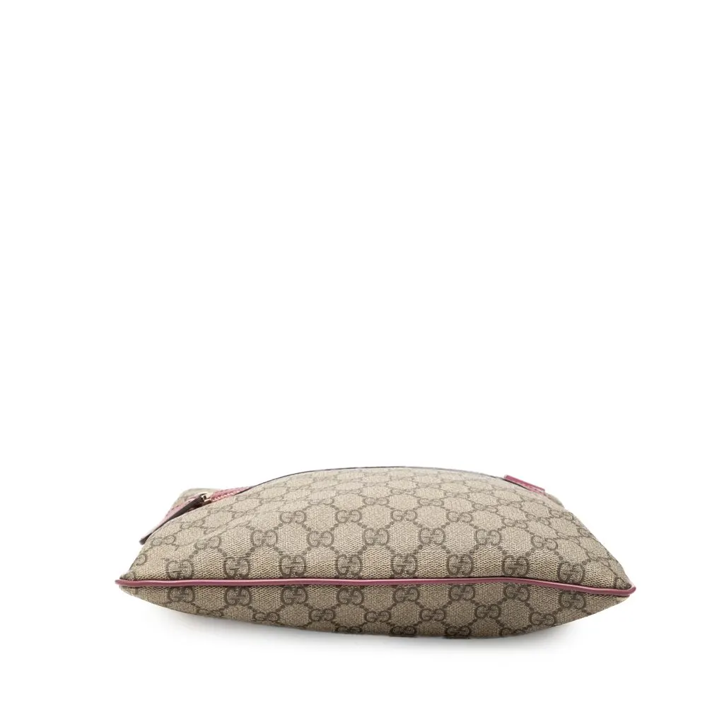 Gucci GG Supreme Crossbody Beige Canvas Good - Inside View