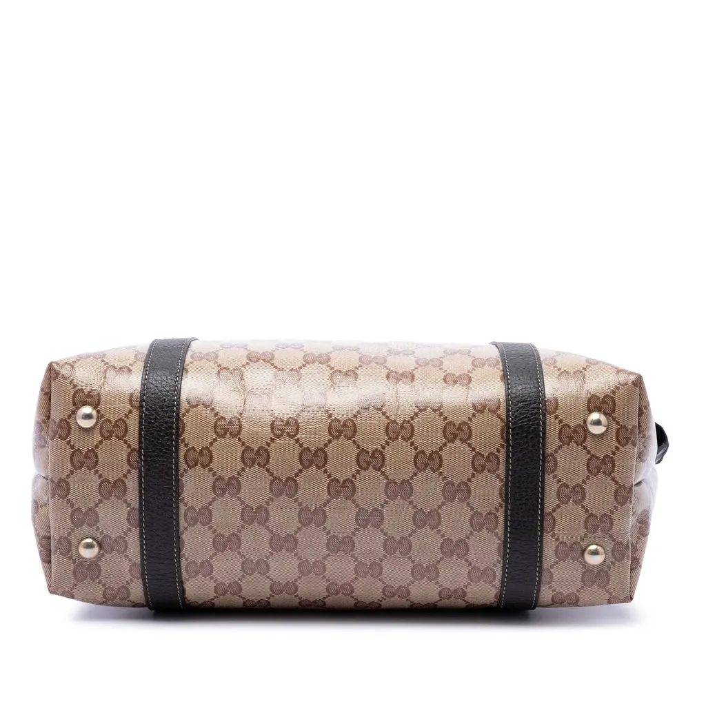 Gucci GG Crystal Abbey D Ring Tote Beige Very good - Inside View