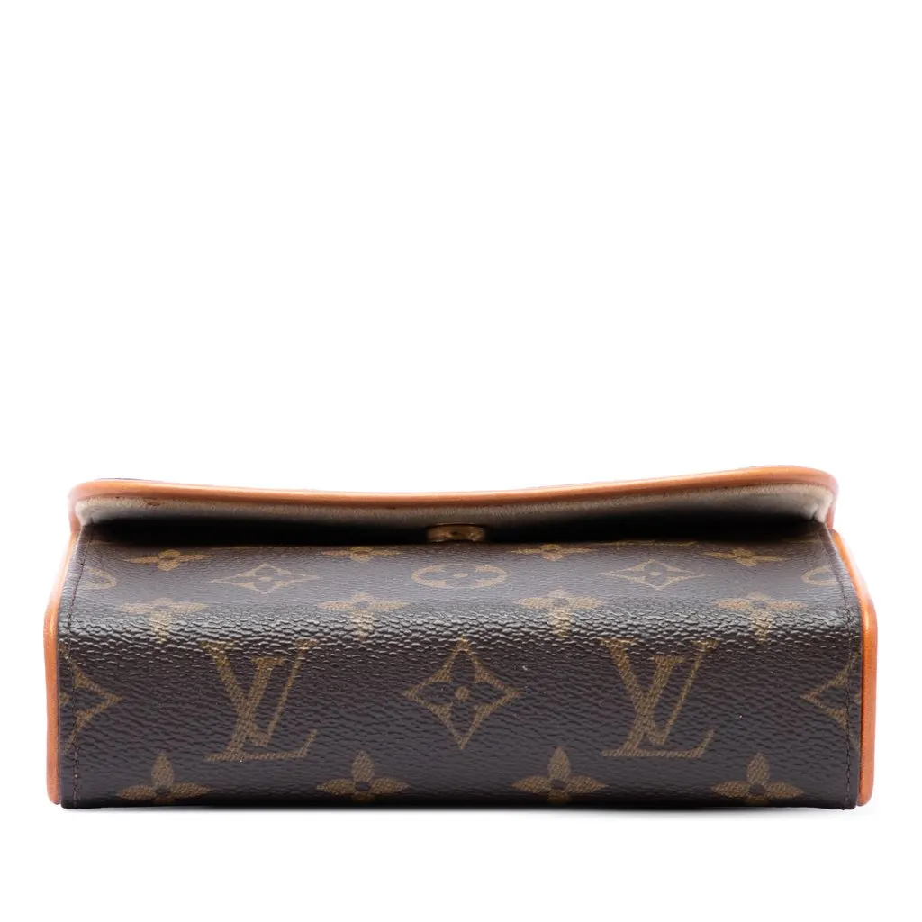 Louis Vuitton Monogram Pochette Florentine Brown Very good - Inside View