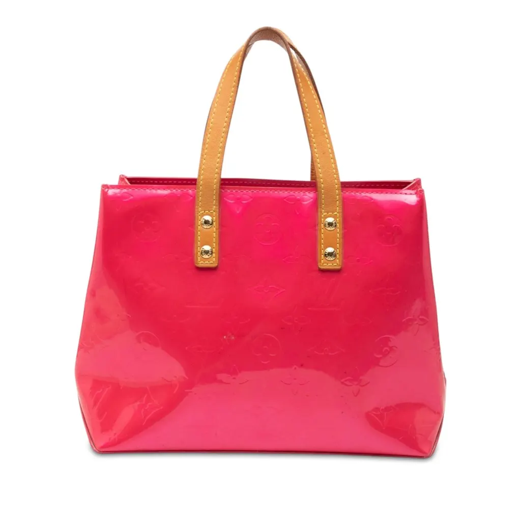 Louis Vuitton Monogram Vernis Reade PM Pink Leather Very good - Front View