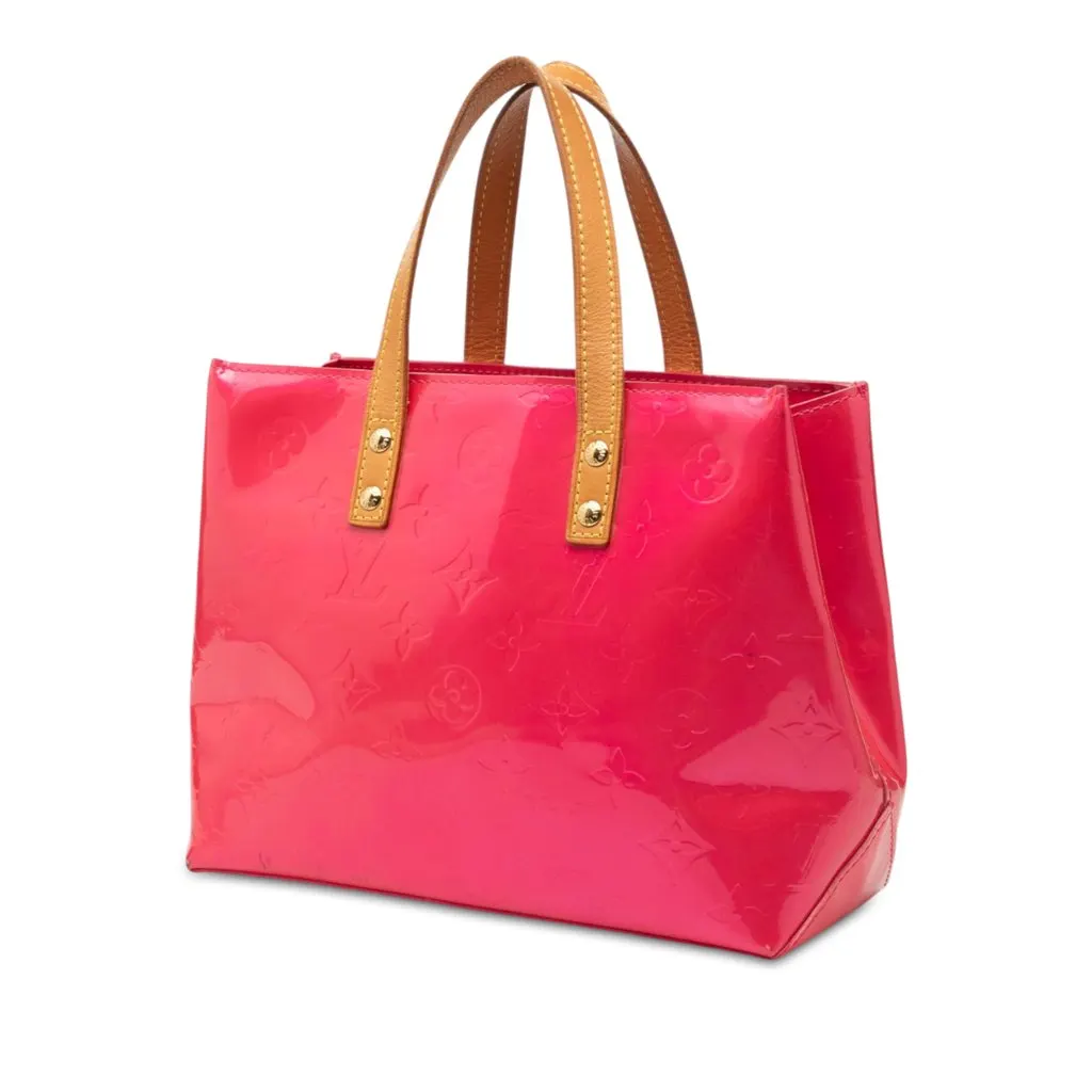 Louis Vuitton Monogram Vernis Reade PM Pink Leather Very good - Back View