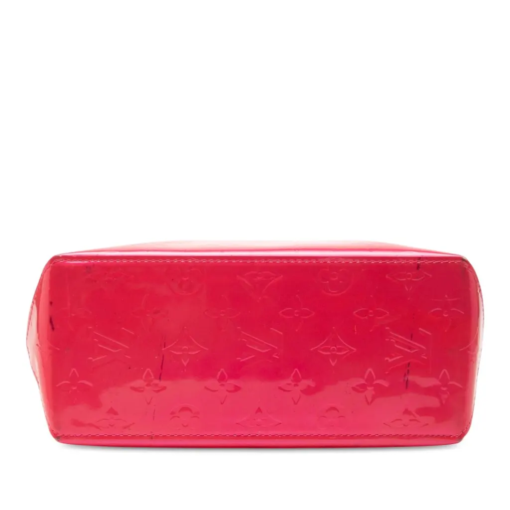 Louis Vuitton Monogram Vernis Reade PM Pink Leather Very good - Inside View