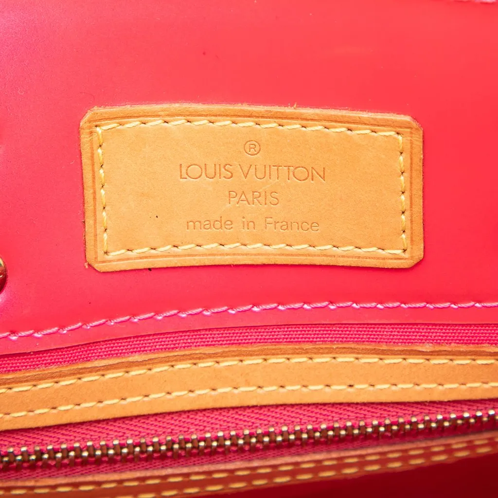 Louis Vuitton Monogram Vernis Reade PM Pink Leather Very good - Box View