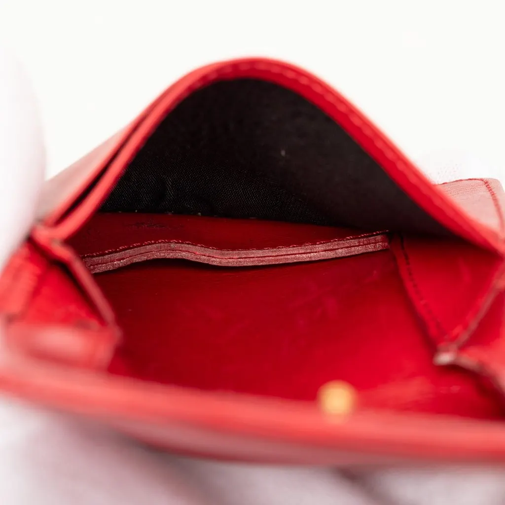 Louis Vuitton Epi Coin Pouch Red Leather Good - Box View