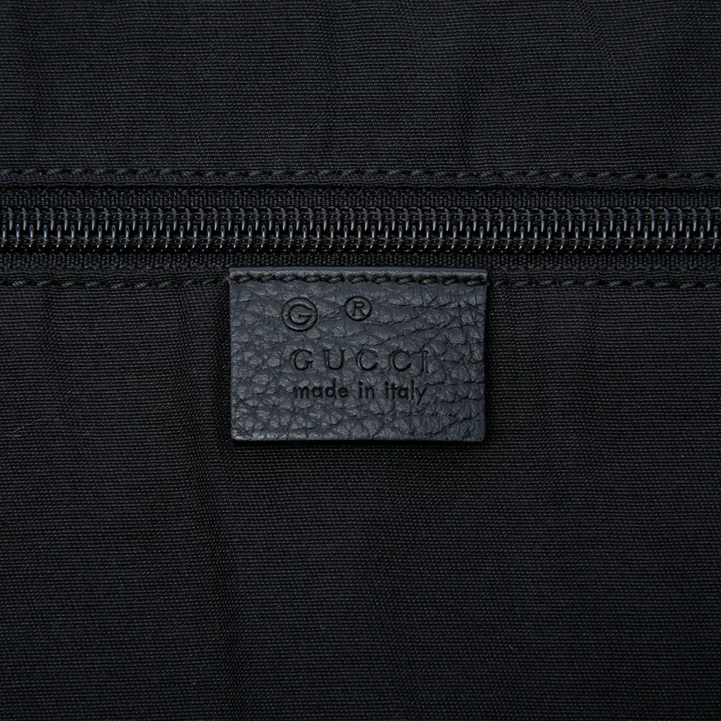 Gucci XL GG Nylon Travel Bag Black Very good - Box View