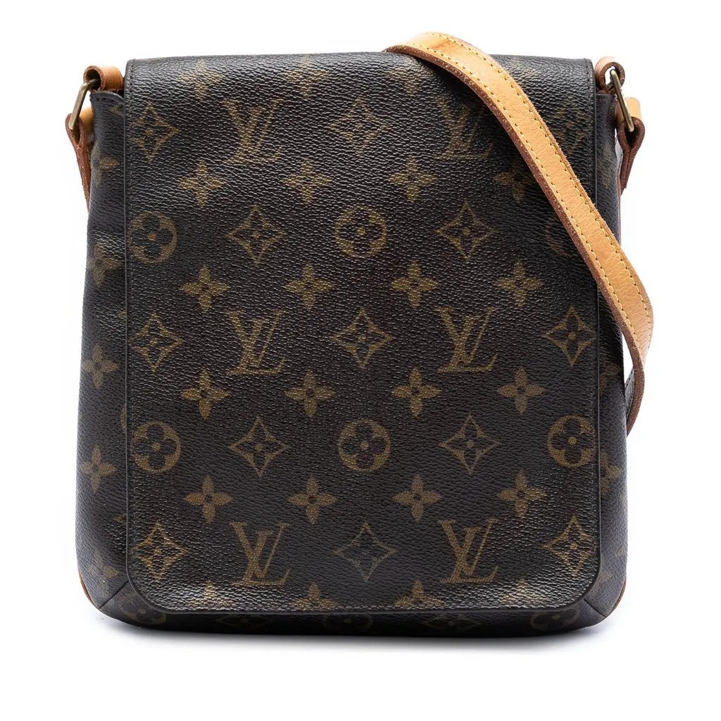 Louis Vuitton Monogram Musette Salsa PM Long Strap Brown Very good - Front View