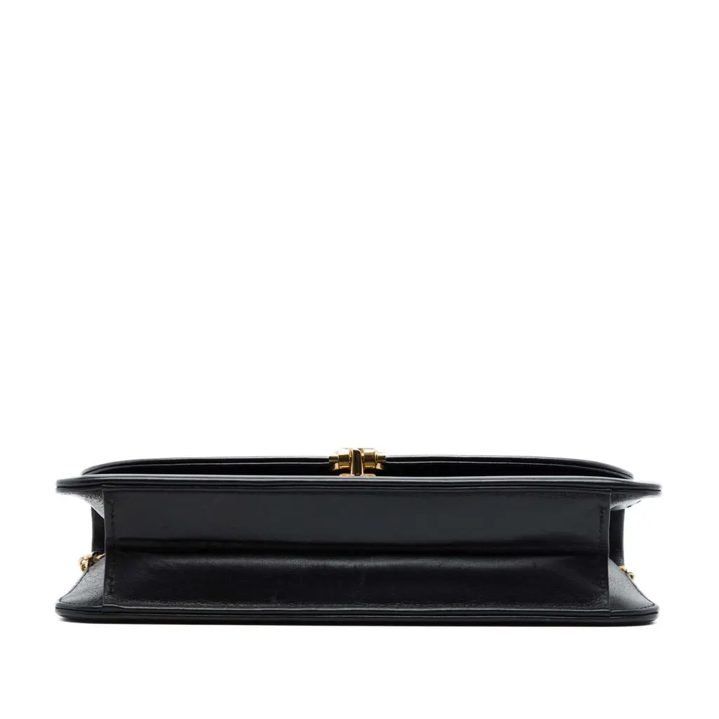 Dior Leather Chain Crossbody Black Leather Very good - Inside View