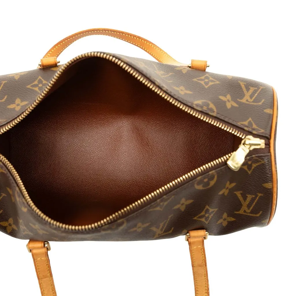 Louis Vuitton Monogram Papillon 28 Brown Canvas Very good - Model View