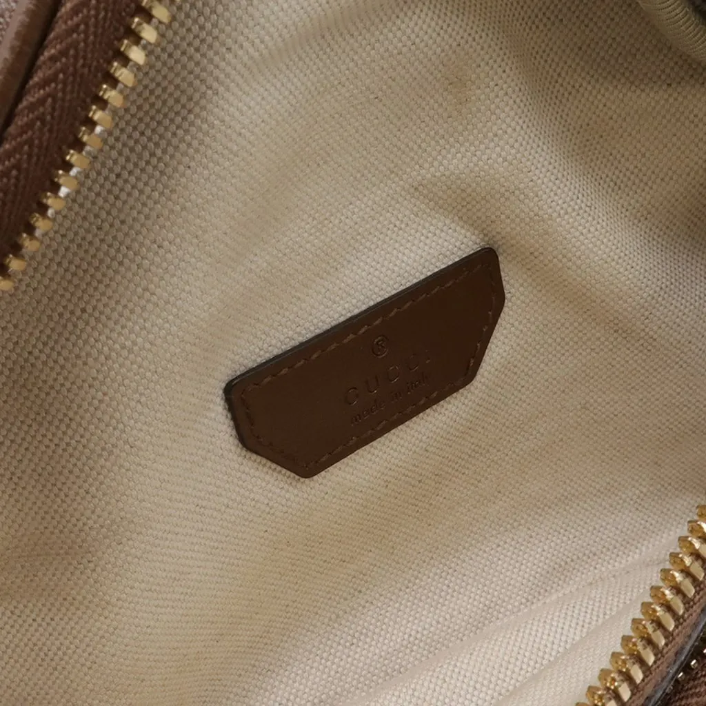Gucci GG Supreme Interlocking G Belt Bag Beige Very good - Model View