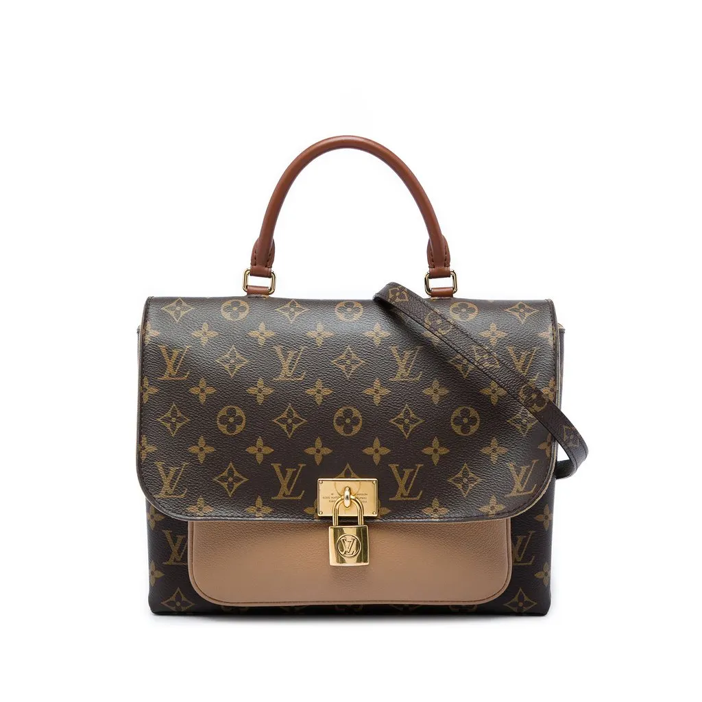 Louis Vuitton Monogram Marignan Brown Canvas Very good - Front View