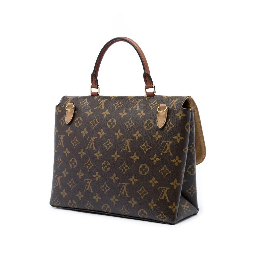 Louis Vuitton Monogram Marignan Brown Canvas Very good - Back View