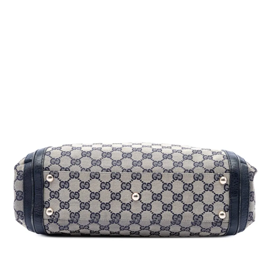 Gucci GG Canvas Bella Satchel Beige Very good - Inside View
