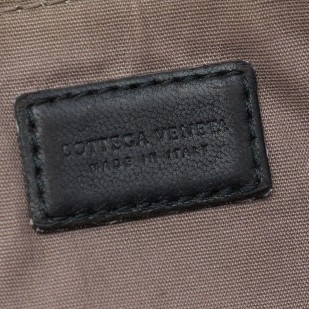 Bottega Veneta Nappa Intrecciato Clutch Black Leather Very good - Box View