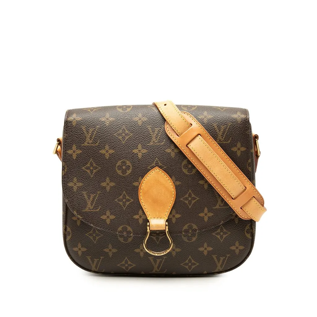 Louis Vuitton Monogram Saint Cloud GM Brown Very good - Front View
